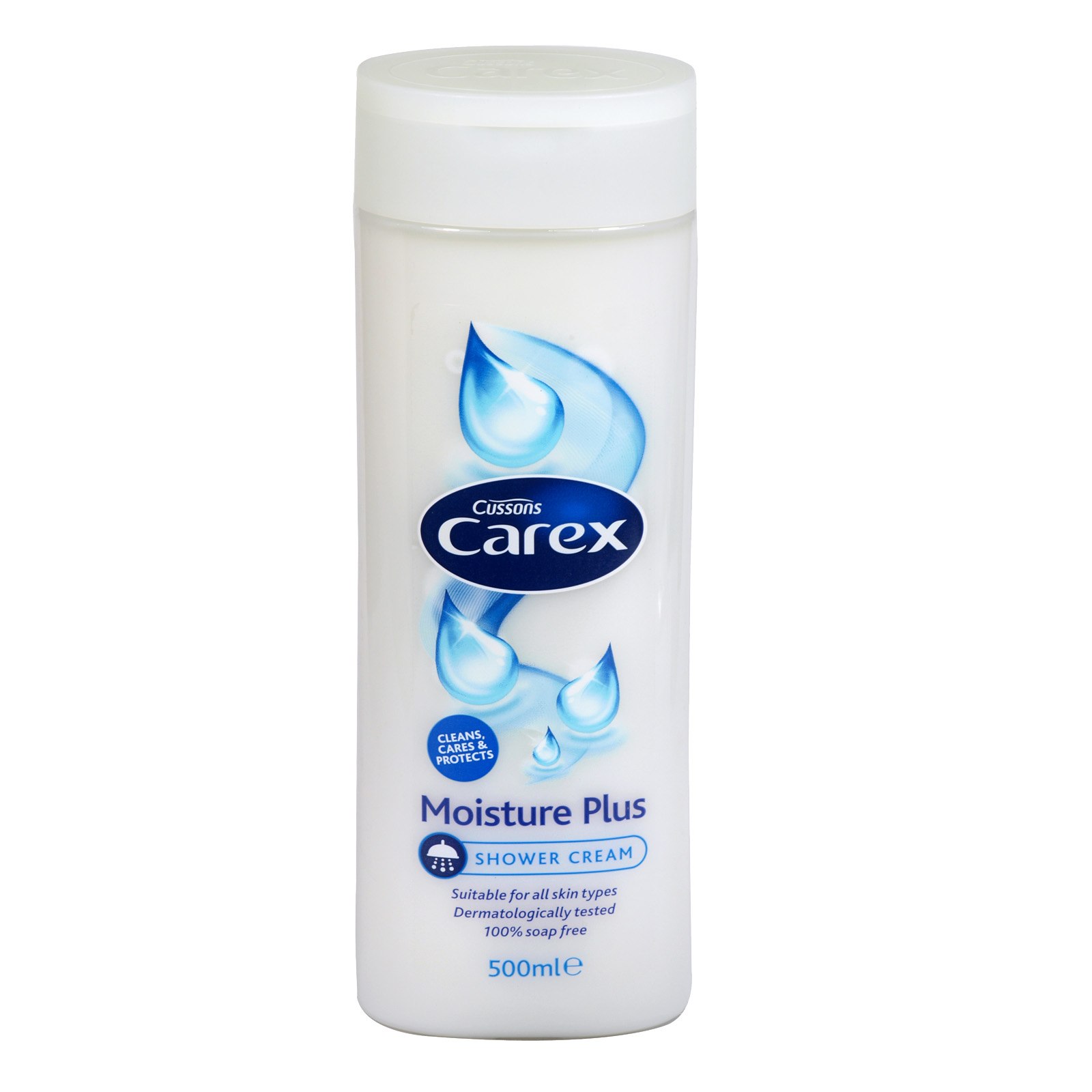 CUSSONS CAREX SHOWER CREAM MOISTURE PLUS 500ml